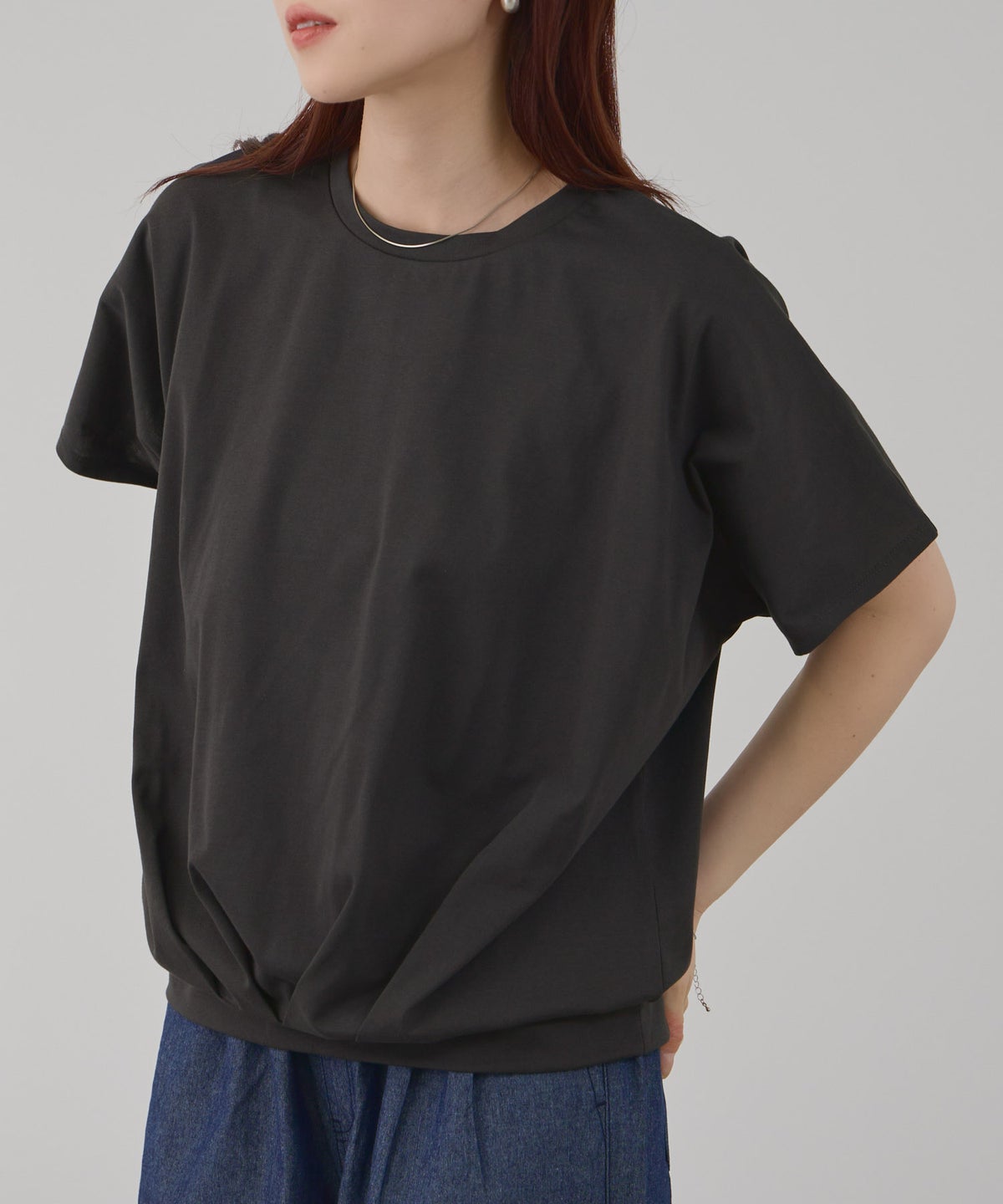 Free Nature クルーネックドルマンTシャツ レディース メール便 対応商品