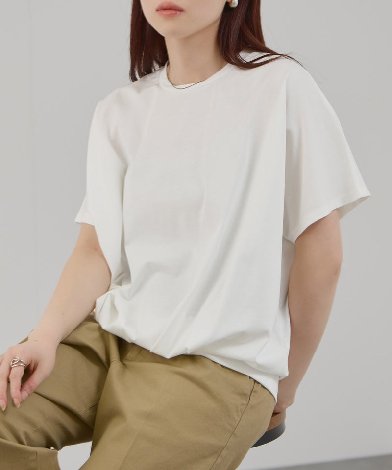 Free Nature クルーネックドルマンTシャツ レディース メール便 対応商品商品画像-8