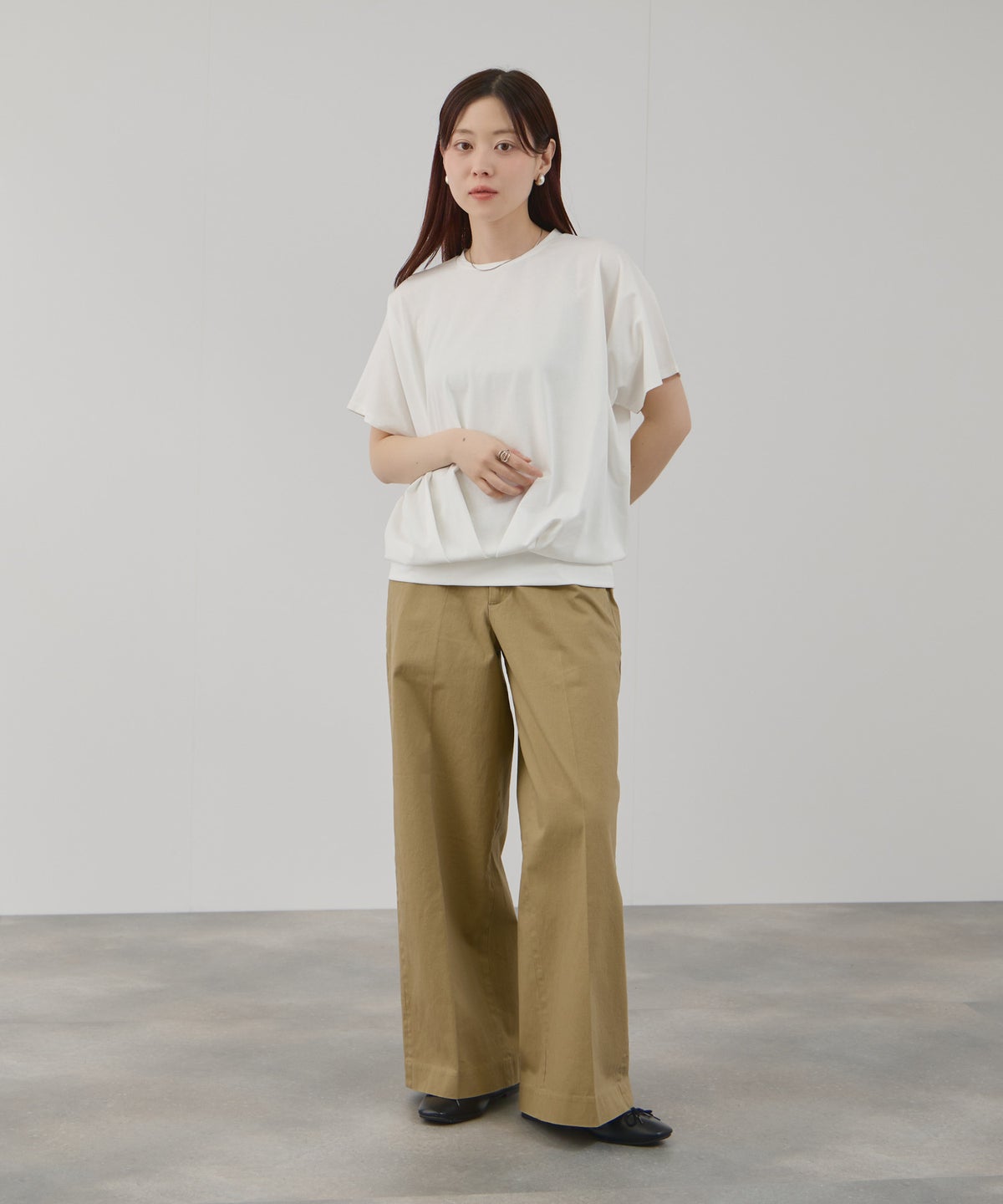 Free Nature クルーネックドルマンTシャツ レディース メール便 対応商品