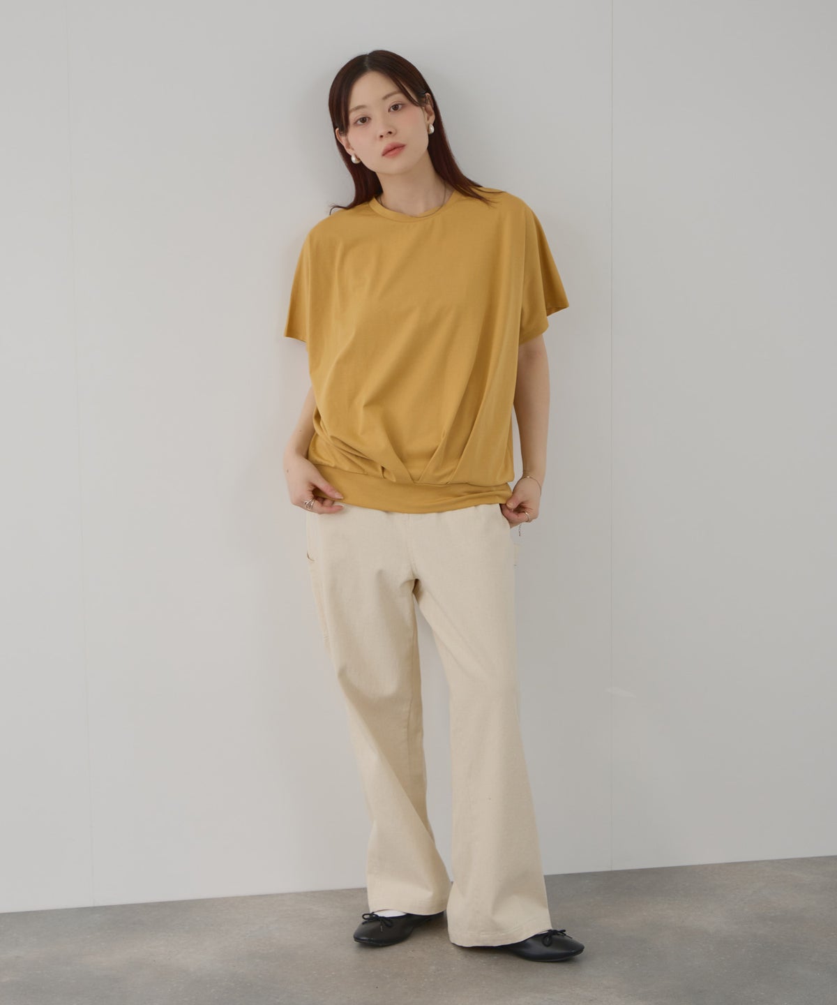 Free Nature クルーネックドルマンTシャツ レディース メール便 対応商品