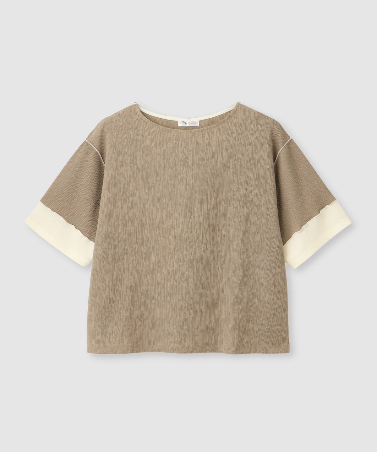 Free Nature シャーリング配色切替プルオーバー レディース メール便 対応商品