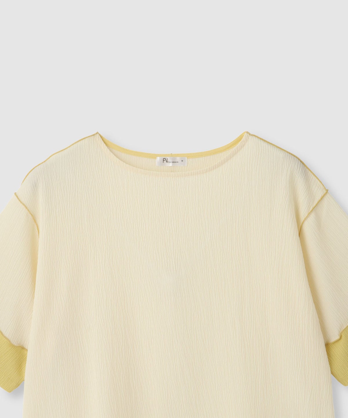 Free Nature シャーリング配色切替プルオーバー レディース メール便 対応商品