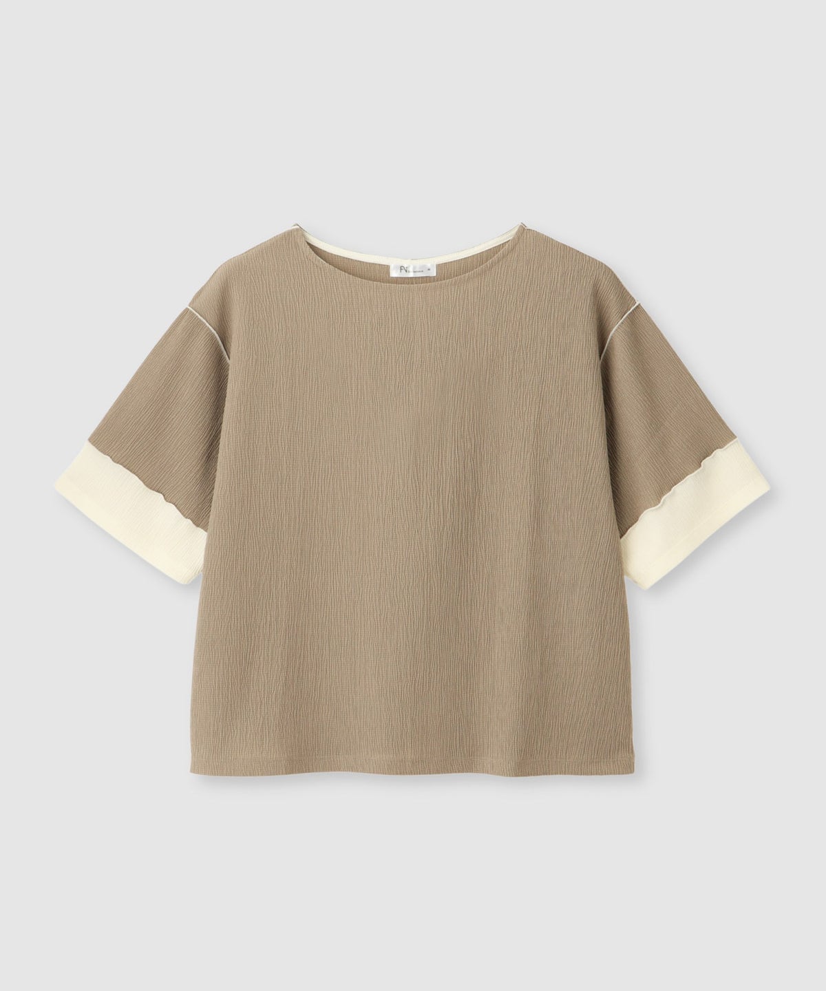 Free Nature シャーリング配色切替プルオーバー レディース メール便 対応商品