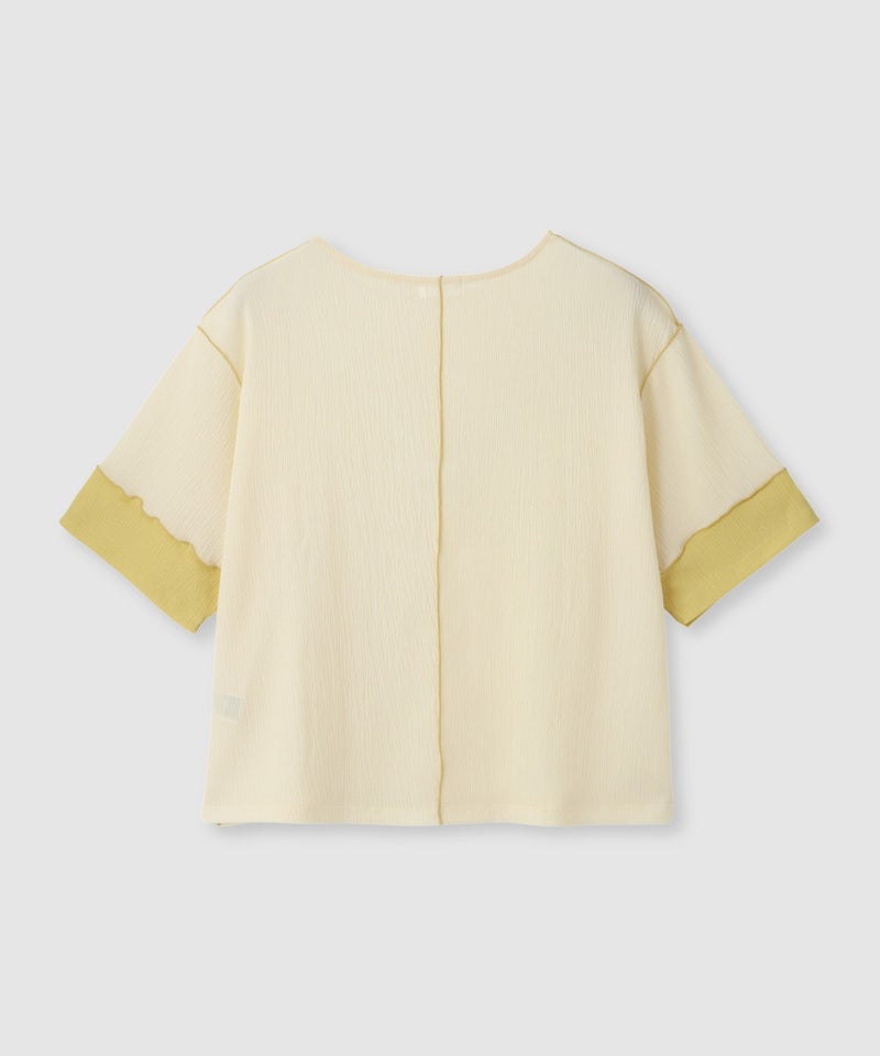 Free Nature シャーリング配色切替プルオーバー レディース メール便 対応商品商品画像-22