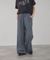 NAVY 毎日はきたくなるデニム「マイデニ」 シャンブレーダブルタックワイドパンツ レディース商品サムネイル-6