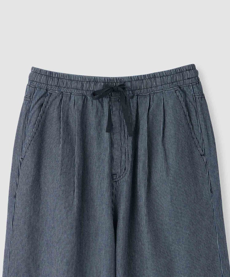 NAVY 毎日はきたくなるデニム「マイデニ」 シャンブレーダブルタックワイドパンツ レディース商品画像-6