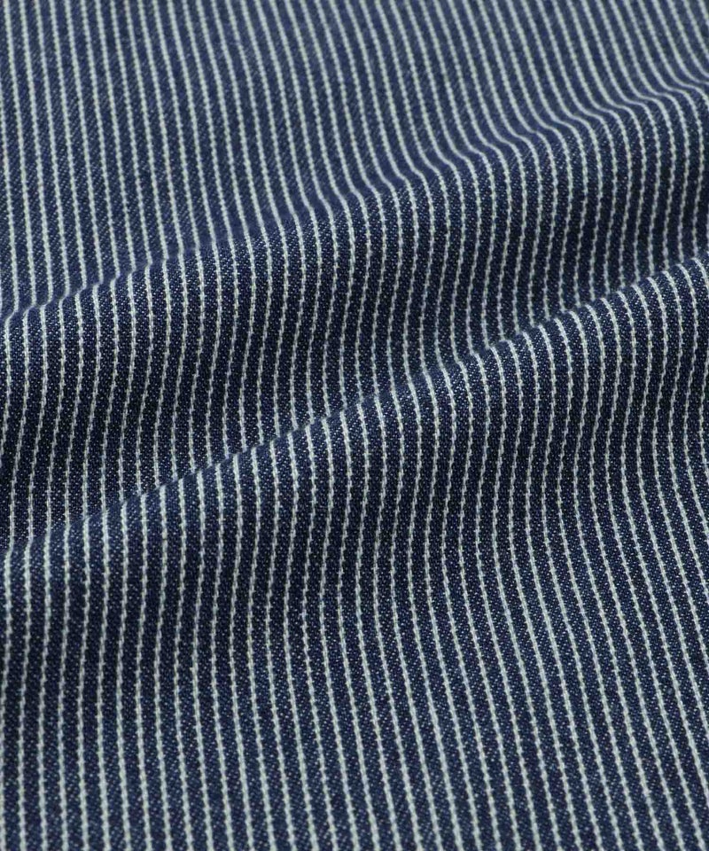 NAVY  毎日はきたくなるデニム「マイデニ」 シャンブレーダブルタックワイドパンツ レディース商品画像-9