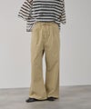 NAVY  毎日はきたくなるデニム「マイデニ」 シャンブレーダブルタックワイドパンツ レディース商品サムネイル-18