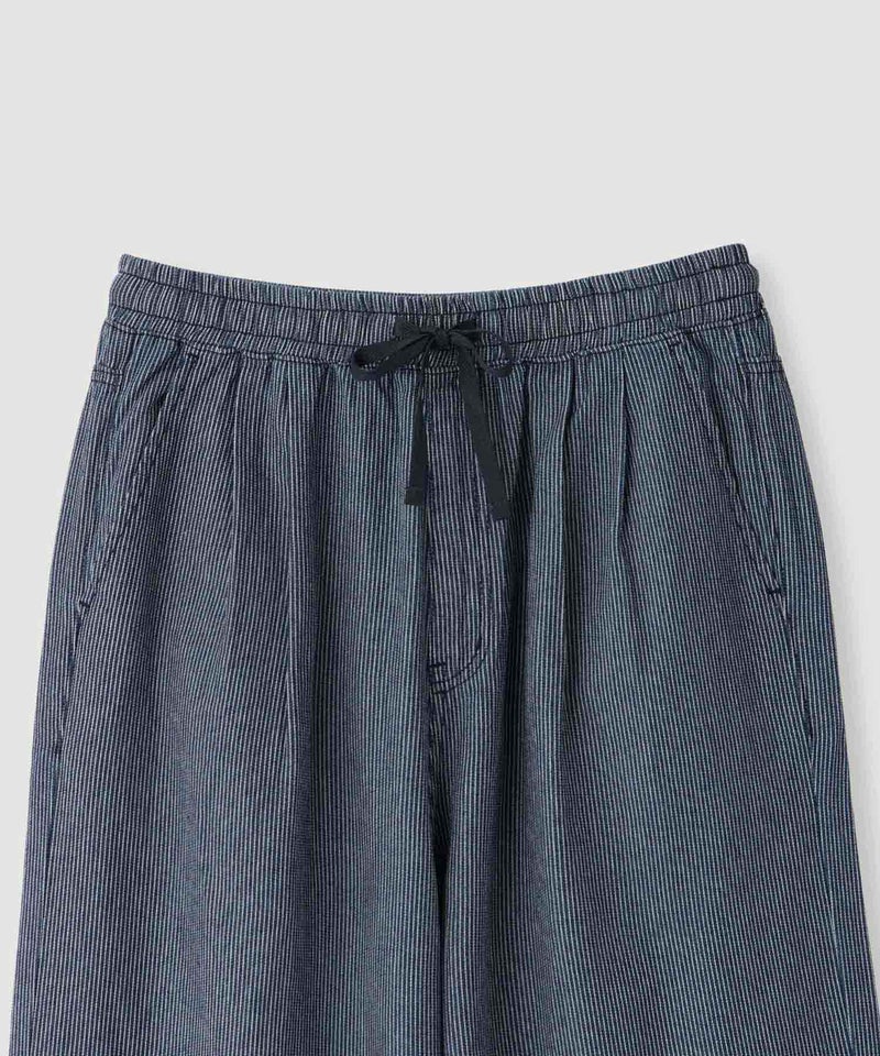 NAVY  毎日はきたくなるデニム「マイデニ」 シャンブレーダブルタックワイドパンツ レディース商品画像-28