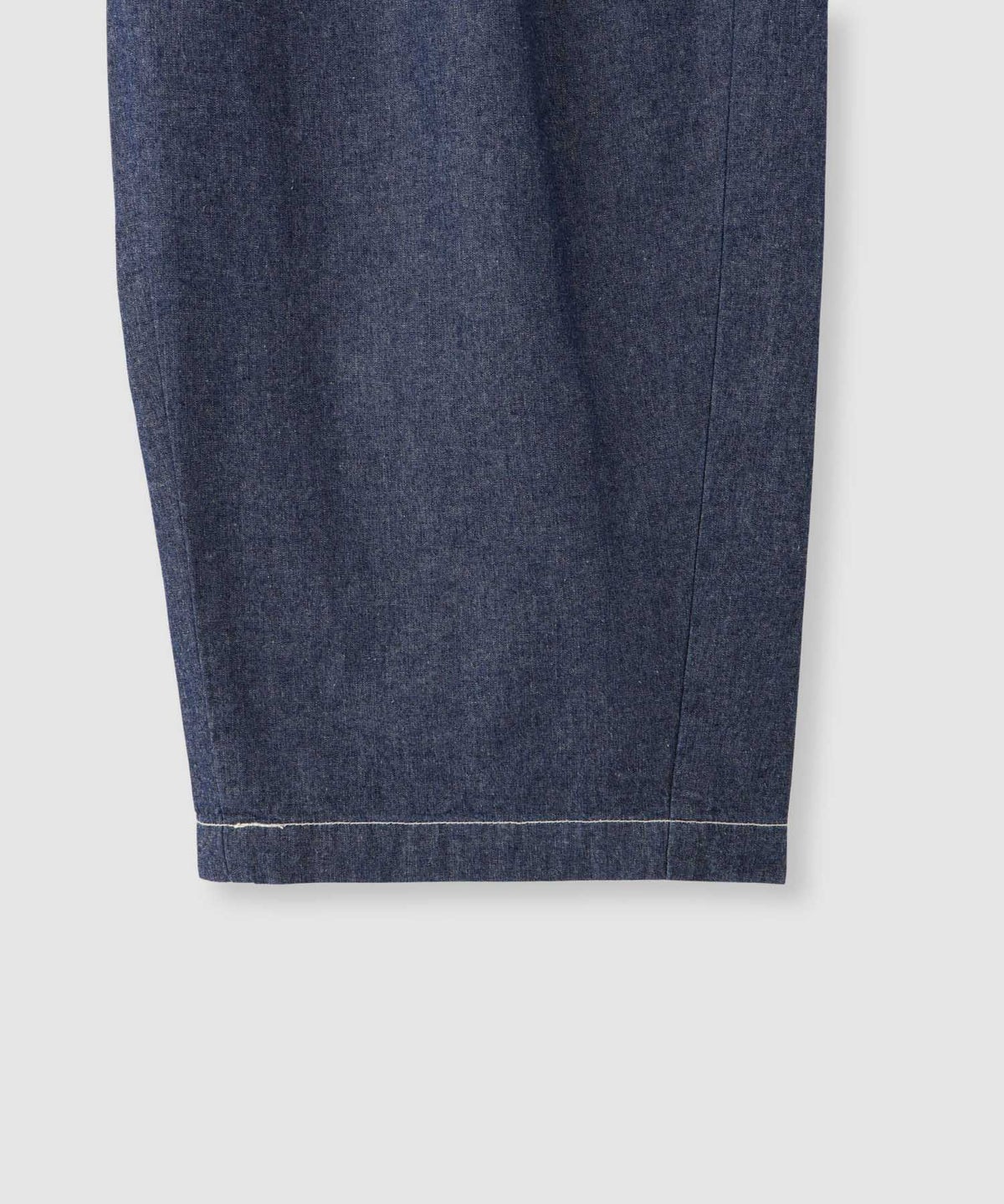 NAVY 毎日はきたくなるデニム「マイデニ」 シャンブレーカーブパンツ レディース