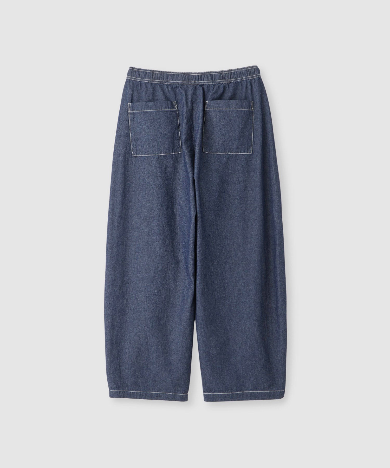 NAVY 毎日はきたくなるデニム「マイデニ」 シャンブレーカーブパンツ