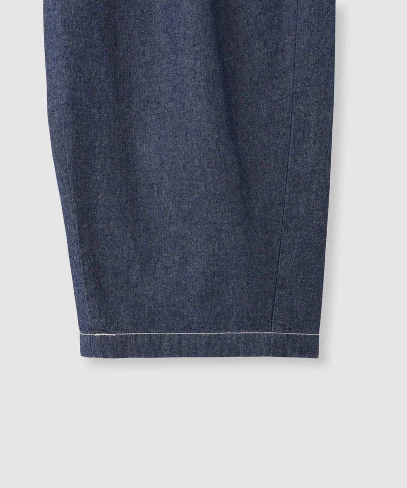 NAVY  毎日はきたくなるデニム「マイデニ」 シャンブレーカーブパンツ レディース商品画像-18