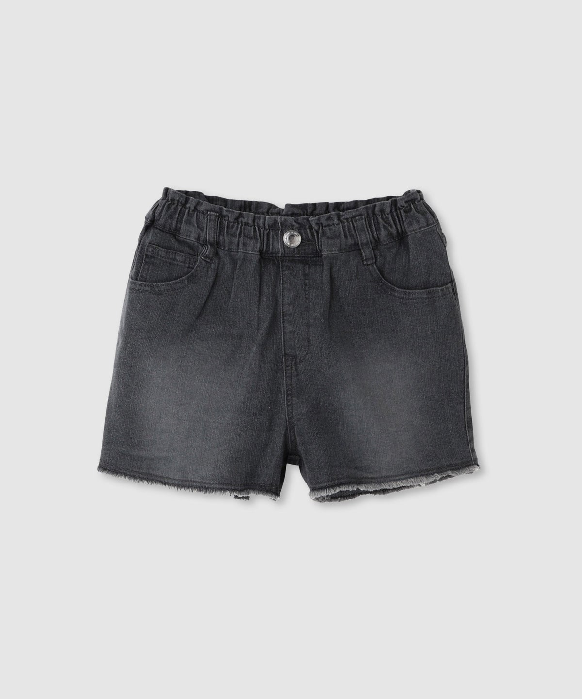 NAVY ストレッチデニム フリンジショートパンツ キッズ