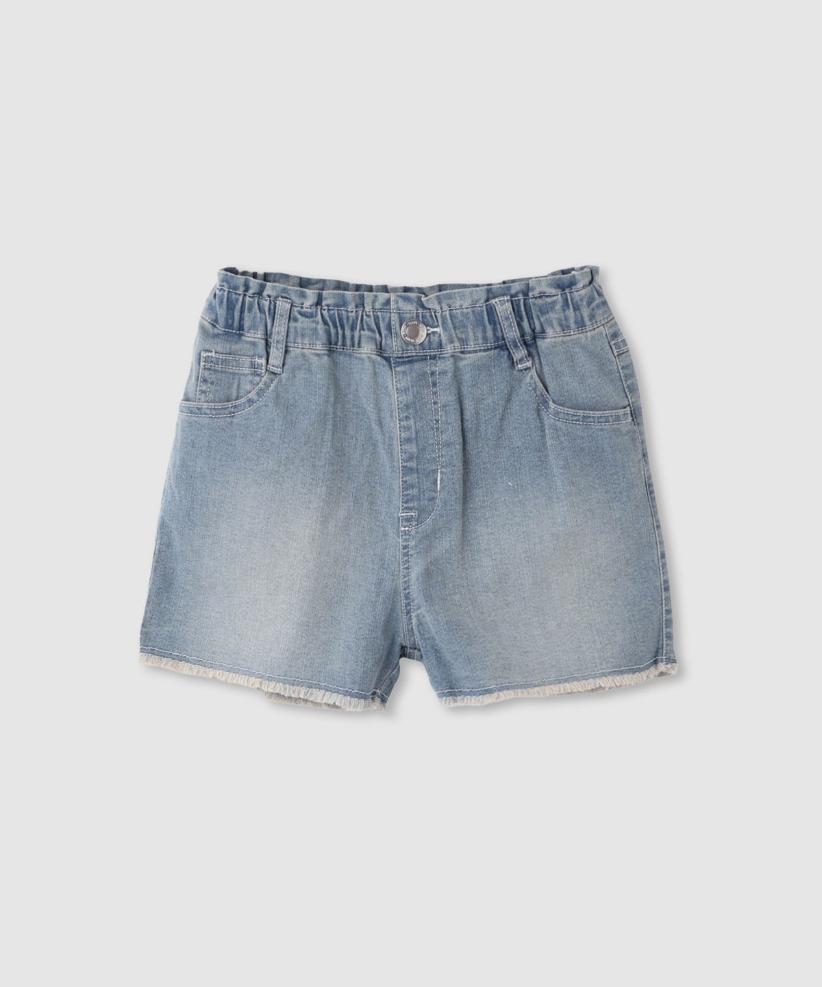 NAVY ストレッチデニム フリンジショートパンツ キッズ