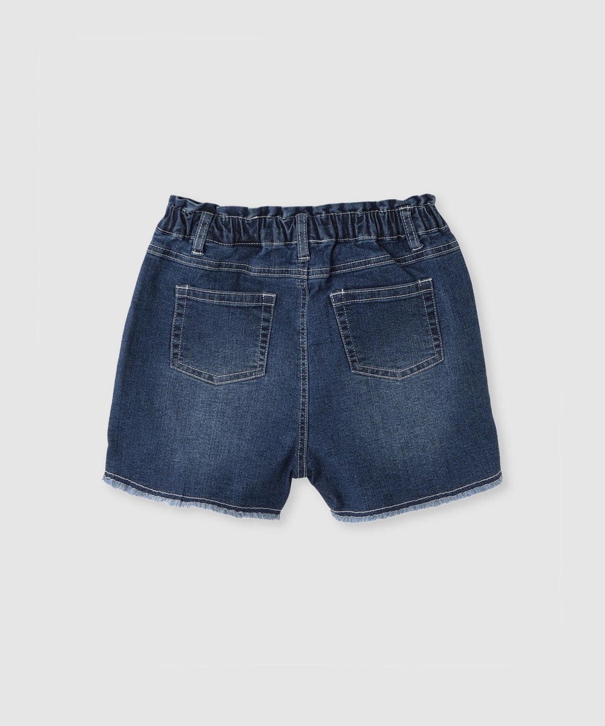 NAVY ストレッチデニム フリンジショートパンツ キッズ