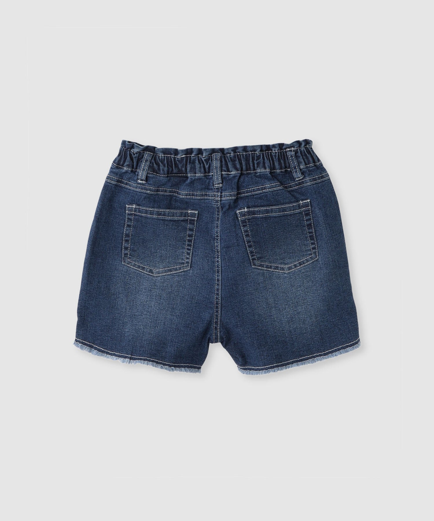 NAVY ストレッチデニム フリンジショートパンツ キッズ