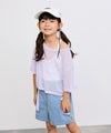 [期間限定価格]NAVY  ストレッチデニム ハイウエストショートパンツ キッズ商品サムネイル-7