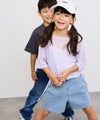 [期間限定価格]NAVY  ストレッチデニム ハイウエストショートパンツ キッズ商品サムネイル-8