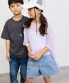 [期間限定価格]NAVY  ストレッチデニム ハイウエストショートパンツ キッズ商品サムネイル-13