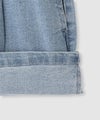 [期間限定価格]NAVY  ストレッチデニム ハイウエストショートパンツ キッズ商品サムネイル-30