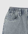 RICH MIX ケミカル加工 コットンデニムショートパンツ ハートチャーム付き キッズ商品サムネイル-11