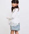 [期間限定価格]RICH MIX  ケミカル加工 コットンデニムショートパンツ ハートチャーム付き キッズ商品サムネイル-14