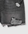 RICH MIX  ダメージ加工 裾フリンジコットンデニムショートパンツ キッズ商品サムネイル-5