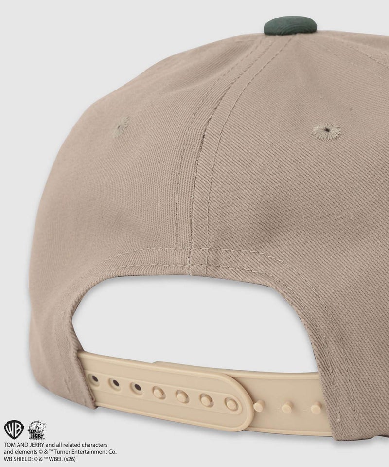Tom and Jerry ジェリー＆タフィー 刺繍配色ツイルベースボールキャップ キッズ商品画像-8