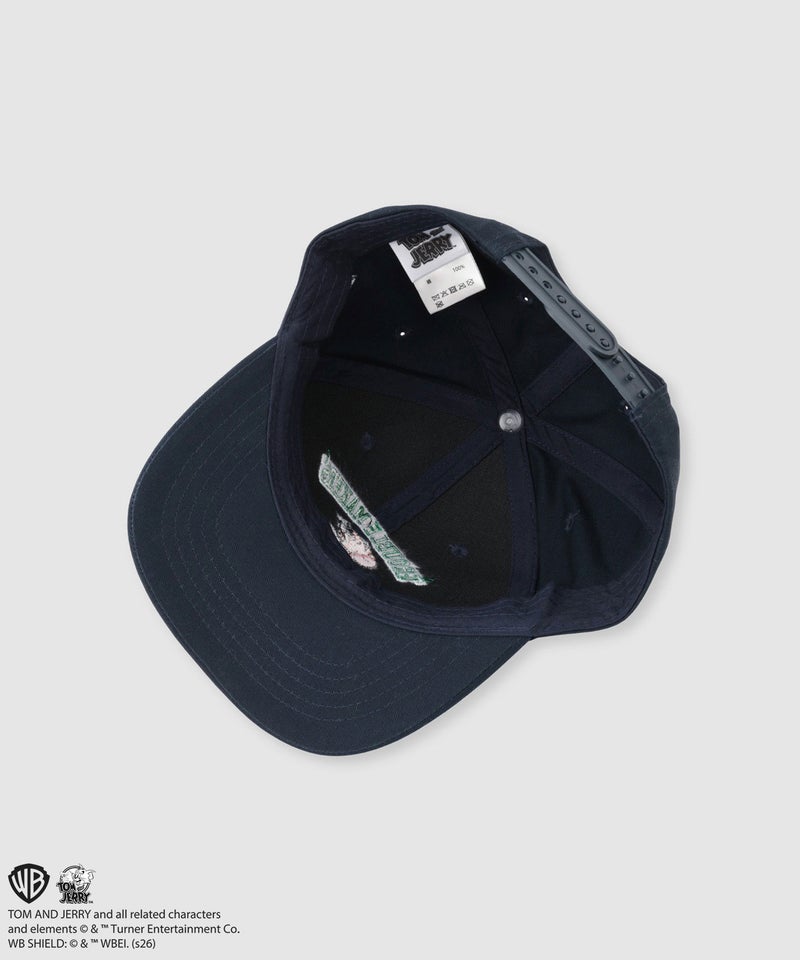 Tom and Jerry ジェリー&タフィー 刺繍ツイルベースボールキャップ キッズ商品画像-5