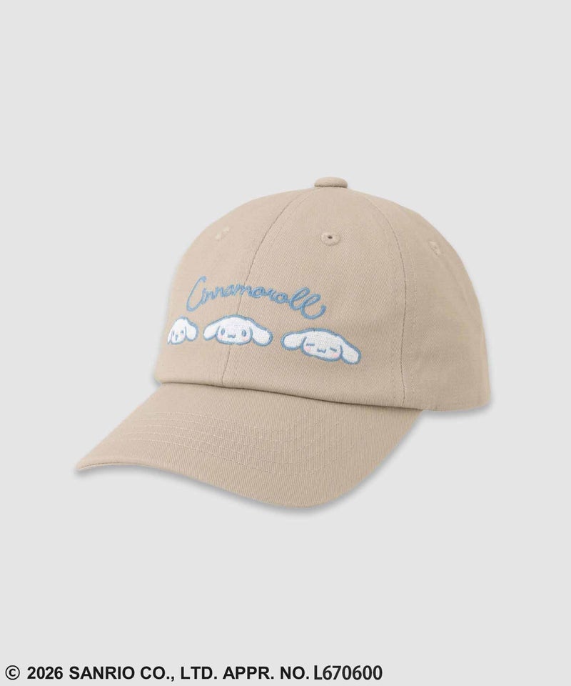 サンリオキャラクターズ シナモロール ツイルキャップ キッズ商品画像-2