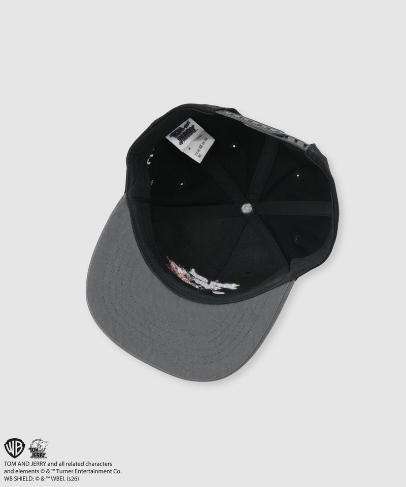 Tom and Jerry ジェリー&タフィー 刺繍配色ツイルベースボールキャップ キッズ商品画像-5