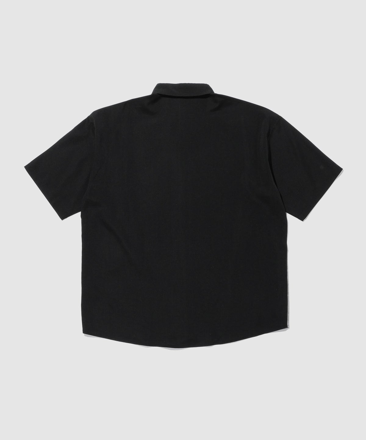 URBAN COLLECTION ポリトロ パネル切替レギュラーカラー半袖シャツ メンズ