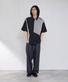 URBAN COLLECTION ポリトロ パネル切替レギュラーカラー半袖シャツ メンズ商品サムネイル-5