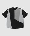 URBAN COLLECTION ポリトロ パネル切替レギュラーカラー半袖シャツ メンズ商品サムネイル-11