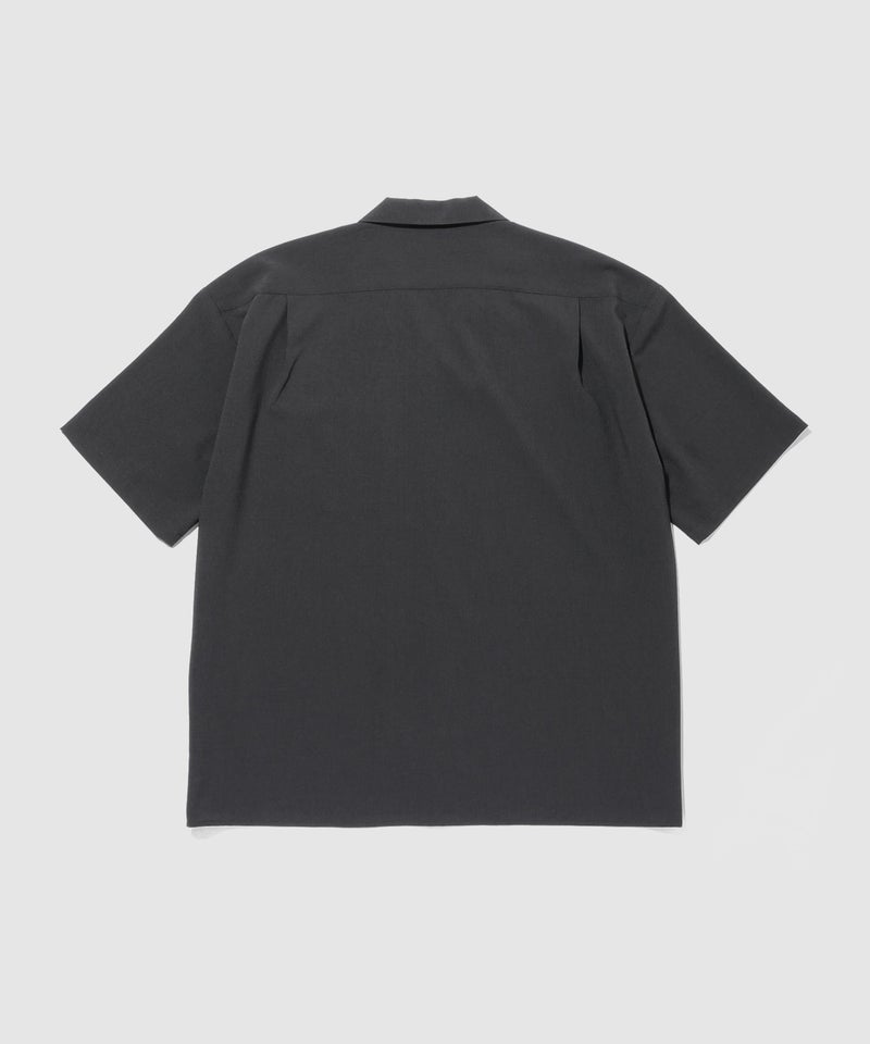 URBAN COLLECTION カラミ織り調 オープンカラーシャツ メンズ商品画像-4