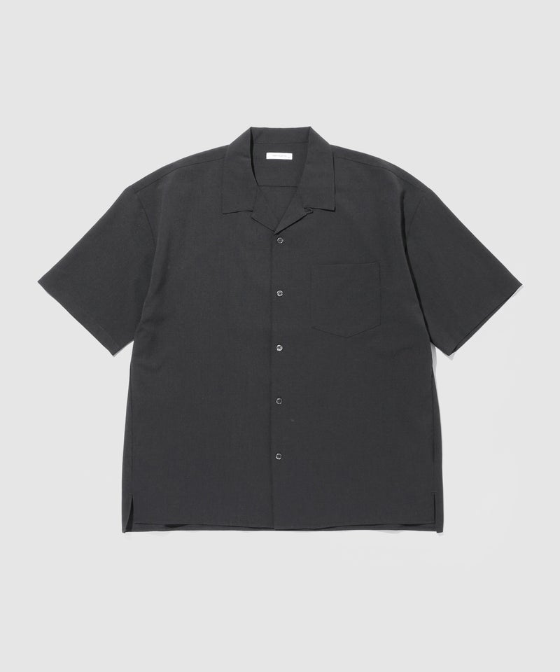 URBAN COLLECTION カラミ織り調 オープンカラーシャツ メンズ商品画像-11