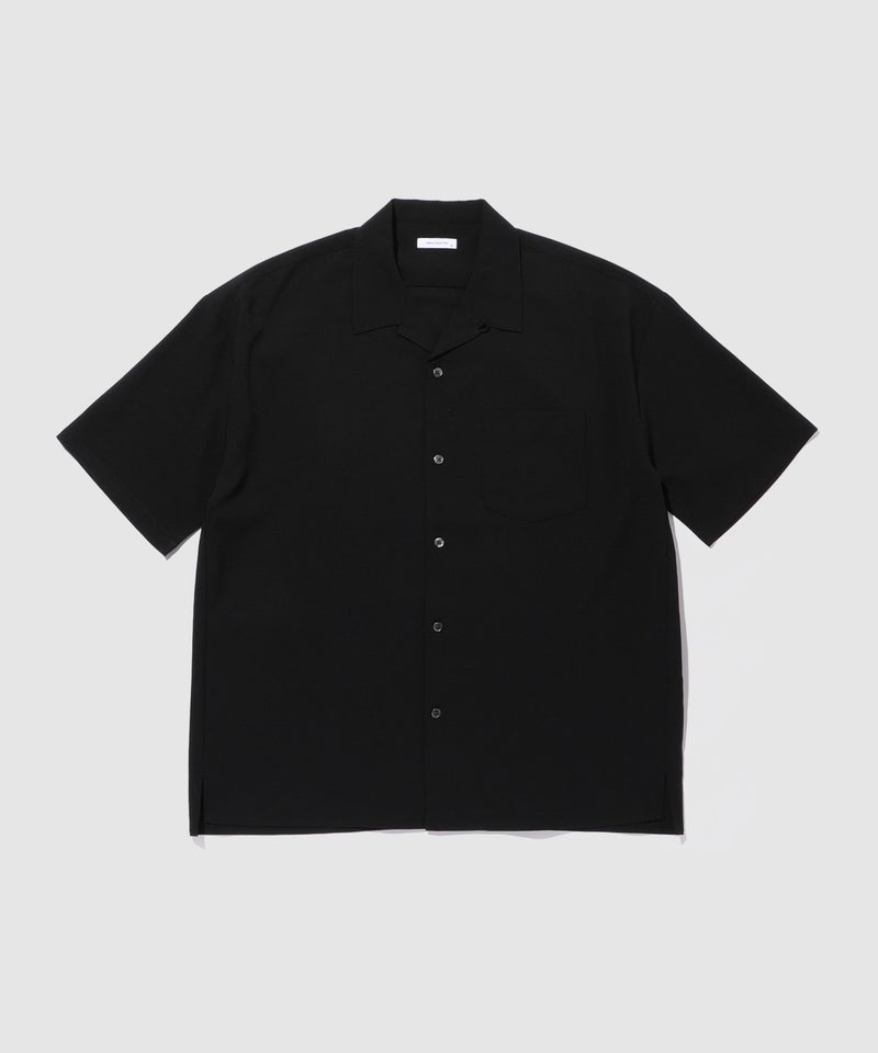 URBAN COLLECTION カラミ織り調 オープンカラーシャツ メンズ商品画像-12