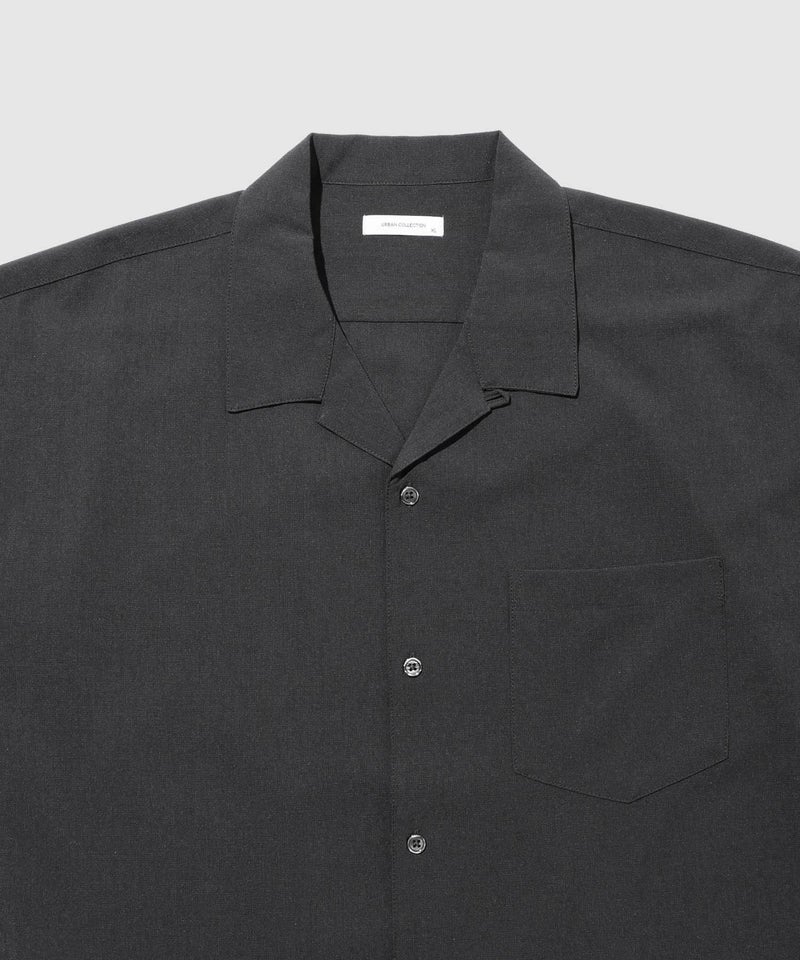 URBAN COLLECTION  カラミ織り調 オープンカラーシャツ メンズ商品画像-14