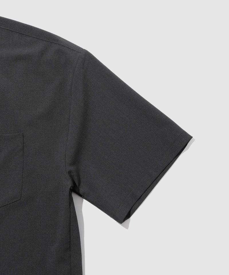 URBAN COLLECTION カラミ織り調 オープンカラーシャツ メンズ商品画像-15