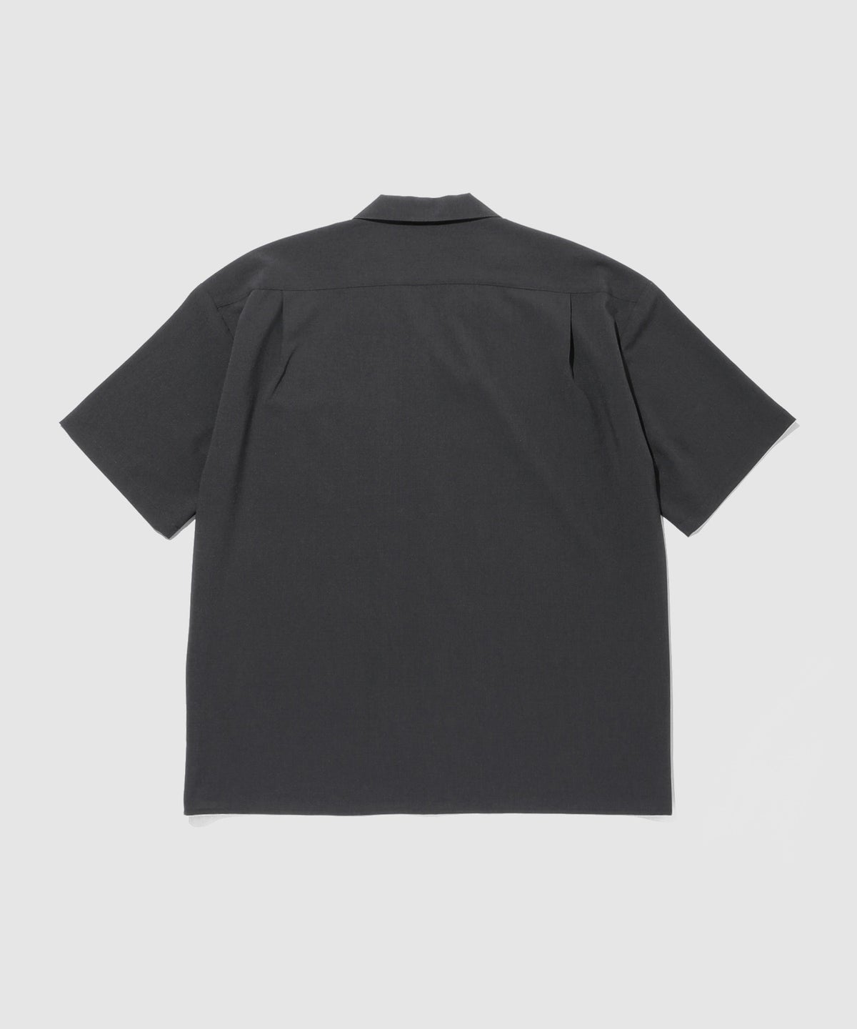 URBAN COLLECTION カラミ織り調 オープンカラーシャツ メンズ