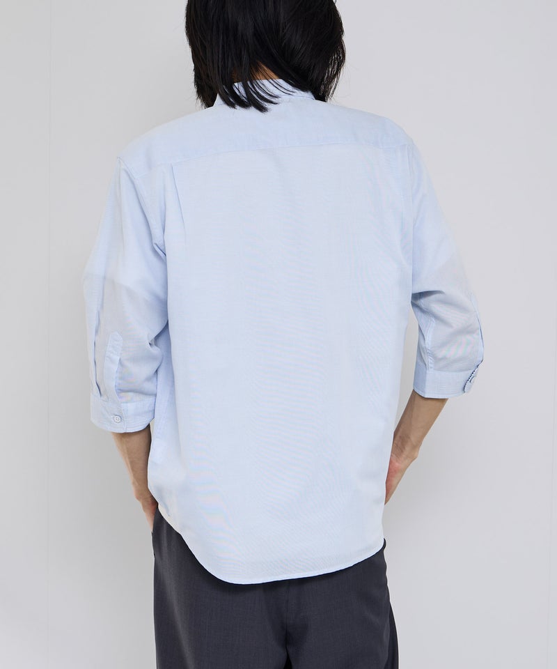 Real Standard パナマ 7分袖レギュラーシャツ メンズ商品画像-6