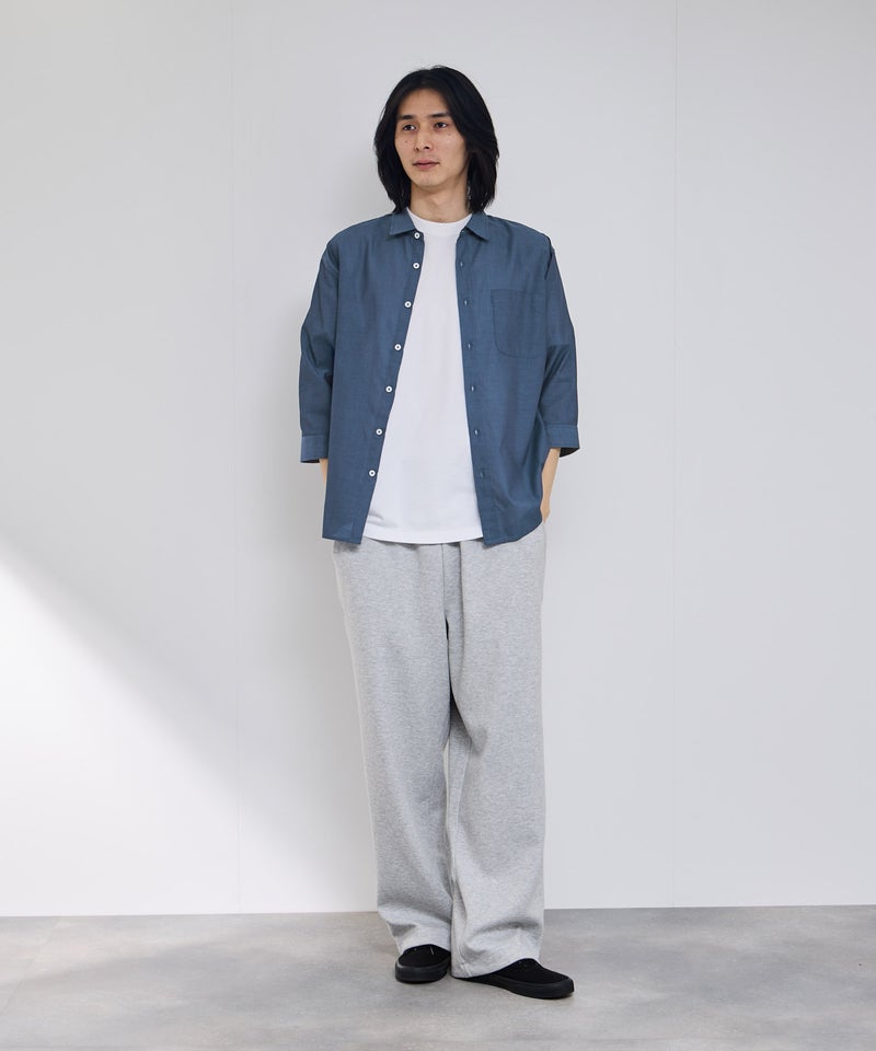 Real Standard パナマ 7分袖レギュラーシャツ メンズ商品画像-20