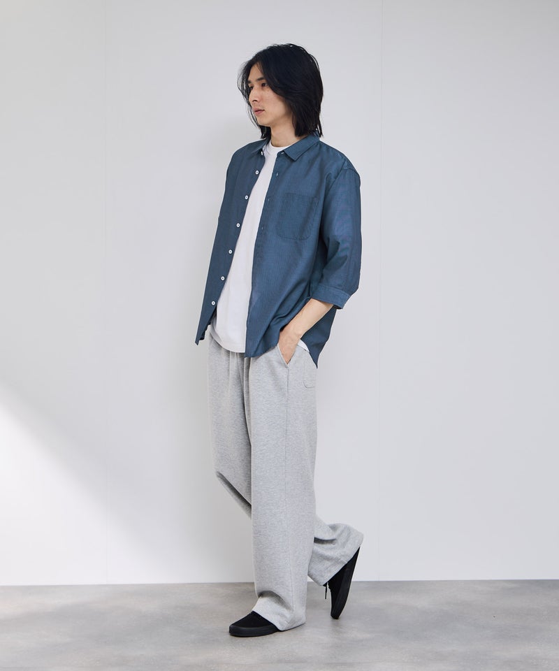 Real Standard  パナマ 7分袖レギュラーシャツ メンズ商品画像-21