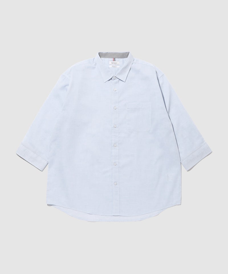 Real Standard  パナマ 7分袖レギュラーシャツ メンズ商品画像-22