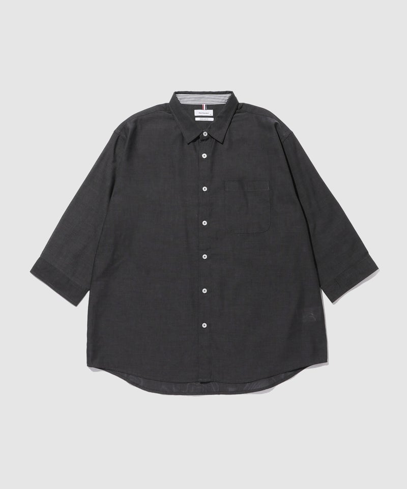 Real Standard  パナマ 7分袖レギュラーシャツ メンズ商品画像-24