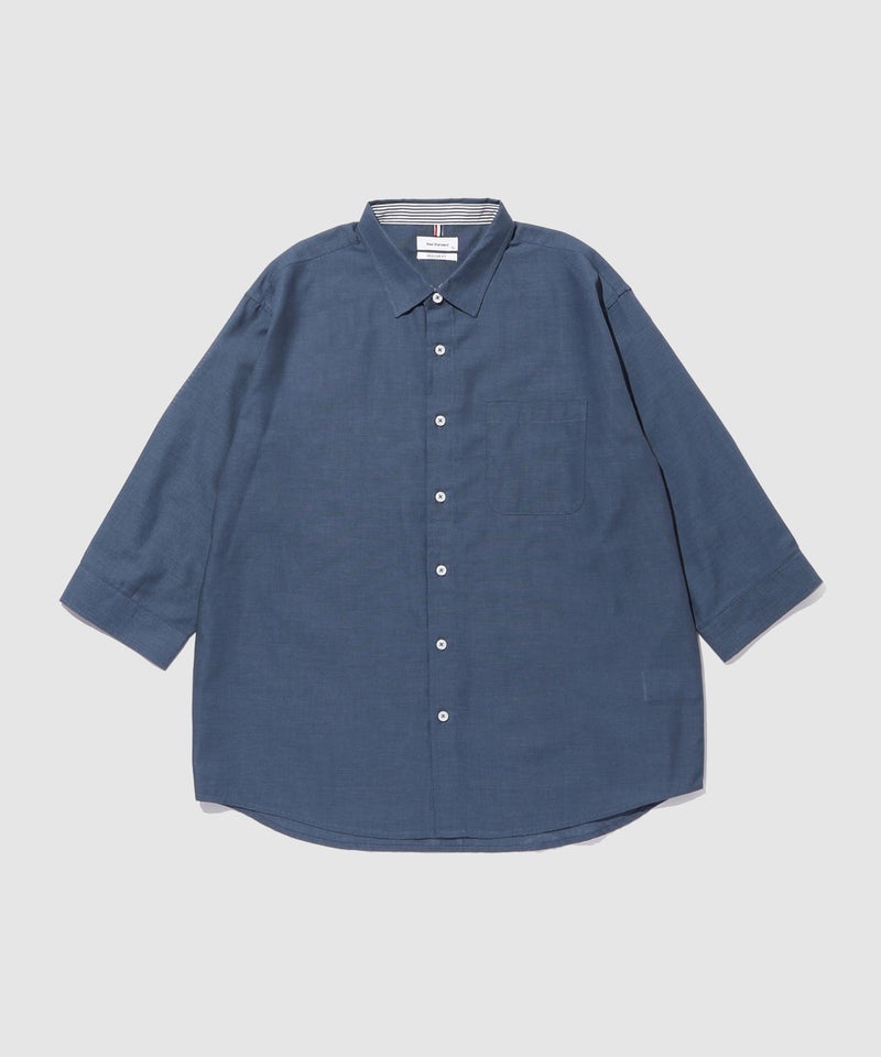 Real Standard  パナマ 7分袖レギュラーシャツ メンズ商品画像-25