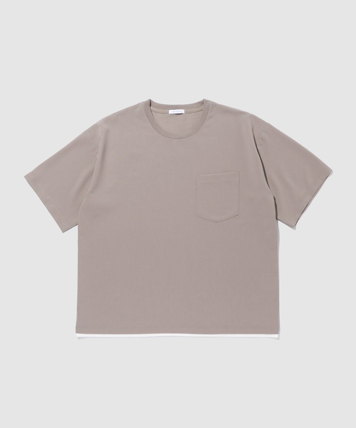 URBAN COLLECTION エアリネン カラミ織りリラックスフィットTシャツ メンズ メール便 対応商品