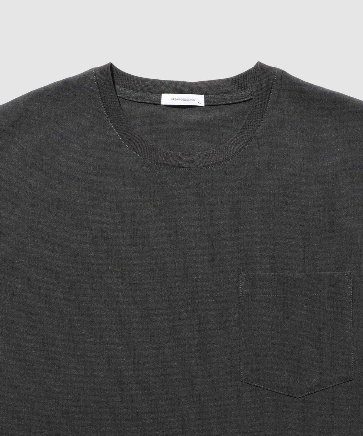 URBAN COLLECTION エアリネン カラミ織りリラックスフィットTシャツ メンズ メール便 対応商品