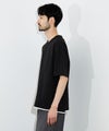 URBAN COLLECTION  エアリネン カラミ織りリラックスフィットTシャツ メンズ メール便 対応商品商品サムネイル-5