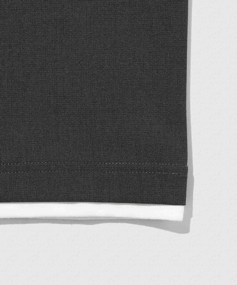 URBAN COLLECTION エアリネン カラミ織りリラックスフィットTシャツ メンズ メール便 対応商品商品画像-6